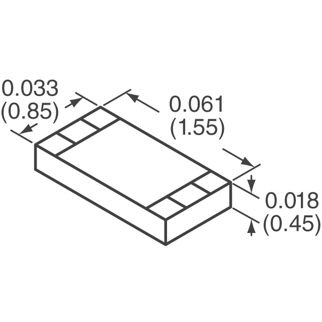 MFU0603FF01600P500 Vishay Beyschlag/Draloric/BC Components Fusibles